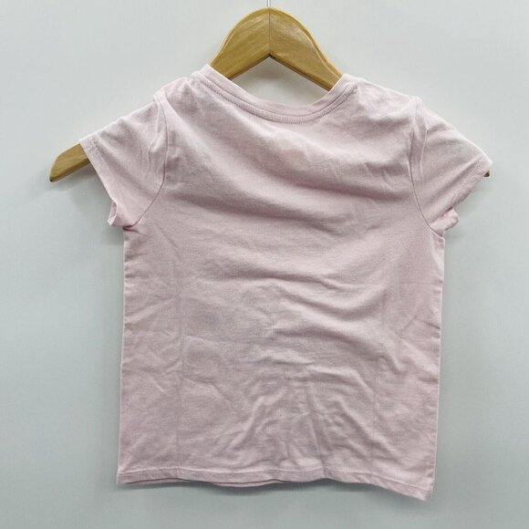 Cat & Jack Girls Size XS 4/5 Short Sleeve Good Okay Cool Graphic T-shirt 2477 - Picture 3 of 5